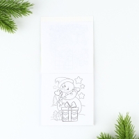 Подарочный набор новогодний, блокнот и восковые мелки &laquo;Ты лучший&raquo;