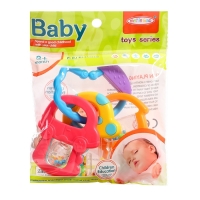 Набор погремушек детских &laquo;Цвета и формы&raquo;, 4 шт.