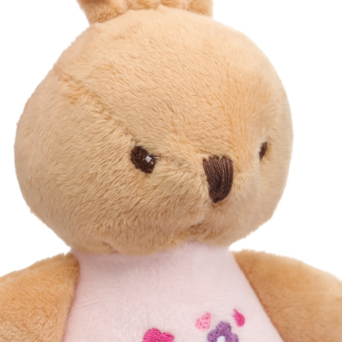 Подвеска мягкая «Зайка», погремушка, прорезыватель, на кроватку, коляску, Mum&Baby Подвеска мягкая «Зайка», погремушка, прорезыватель, на кроватку, коляску, Mum&Baby