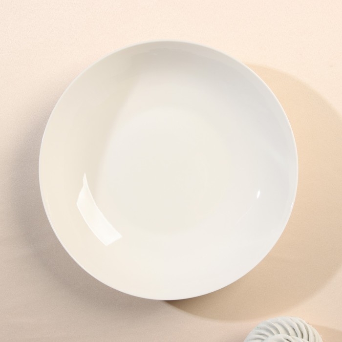 Салатник фарфоровый City, d=20 см, 620 мл, белый Салатник фарфоровый City, d=20 см, 620 мл, белый