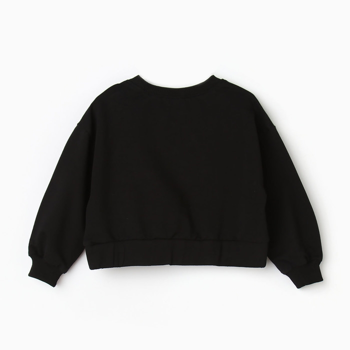 Комплект для девочки (свитшот, брюки), цвет чёрный, рост 122 см Комплект для девочки (свитшот, брюки), цвет чёрный, рост 122 см