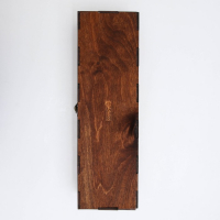 Ящик для вина Adelica &laquo;Тоскана&raquo;, 33,5&times;10&times;10,2 см, цвет тёмный шоколад