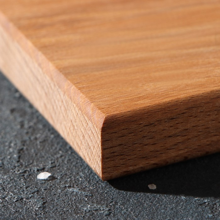 Доска разделочная с отверстием Magistro, цельный массив бука, 30&times;20&times;2,2 см