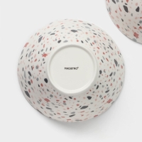 Набор салатников фарфоровых Magistro Terazzo, 1,4 л, 20&times;9 см, 2 шт