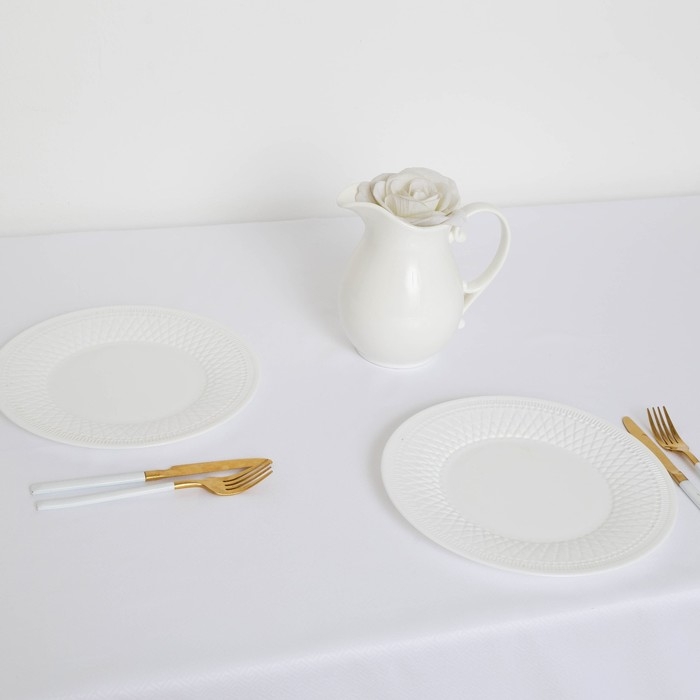 Скатерть, 180х210 см, цвет МИКС, микрофибра, полиэстер