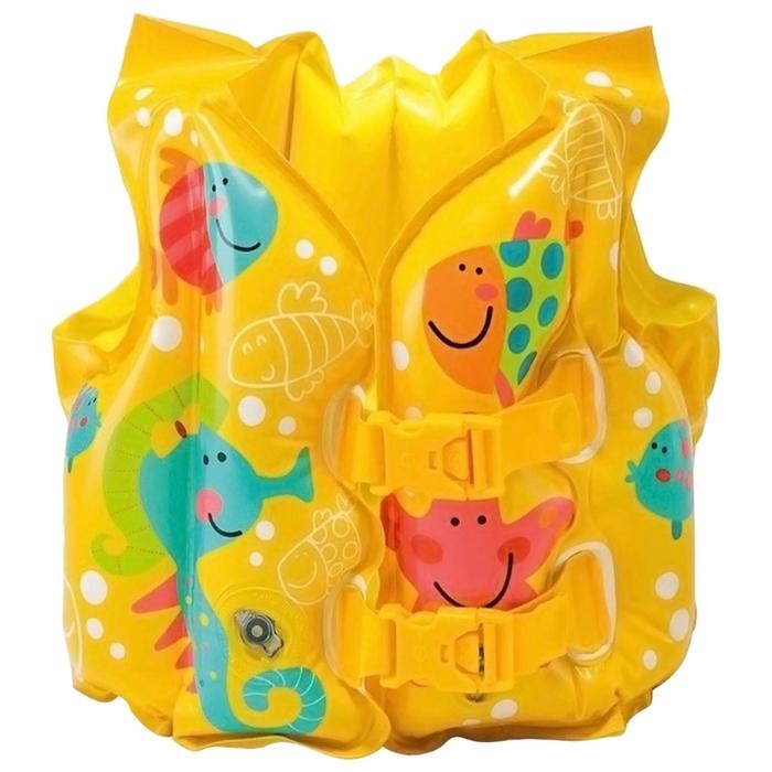 Жилет надувной &laquo;Рыбки&raquo;, 41 х 30 см, от 3-5 лет, 59661NP INTEX