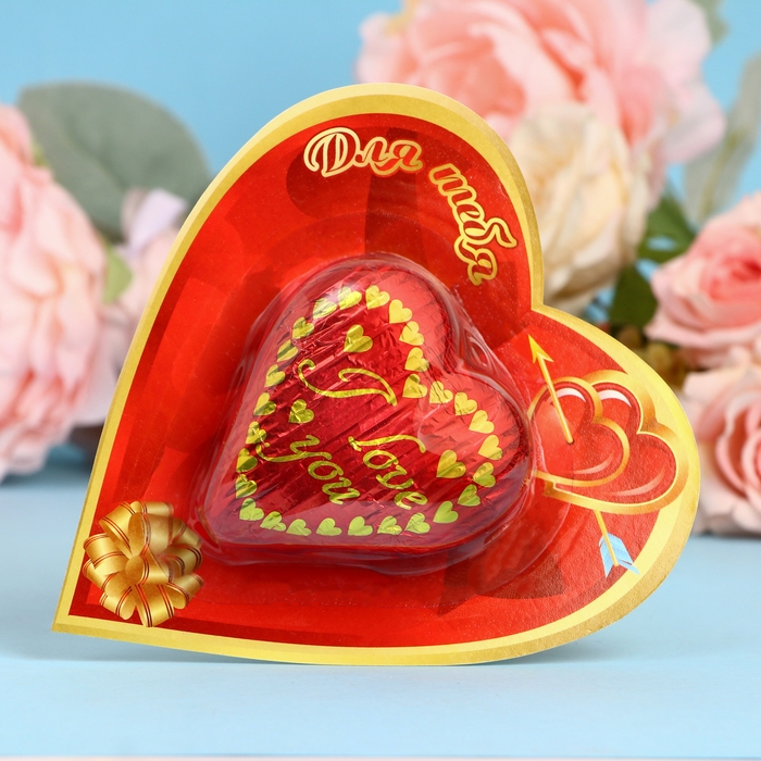 Кондитерское изделие Кондитерское изделие "Сердце для тебя", 40 г