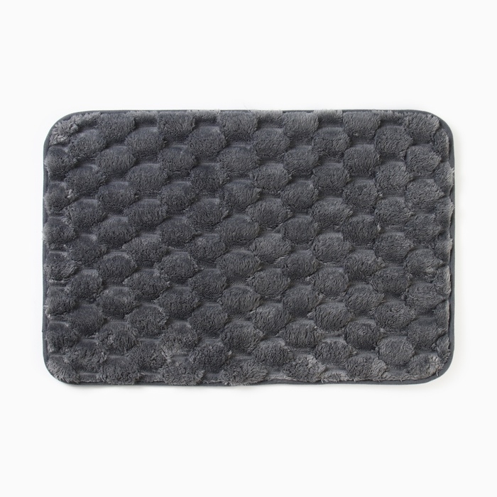 Коврик для ванной Этель Коврик для ванной Этель "Ромбы", цв. серый, 40х60 см