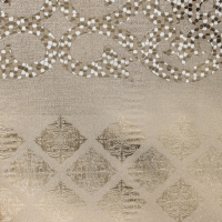 Клеёнка на стол &laquo;Узор&raquo;, на тканевой основе, ширина 137 см, рулон 20 м, толщина 0,25 мм