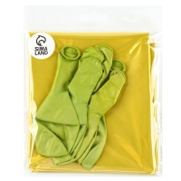 Набор шаров &laquo;Праздничный&raquo; фольга, латекс, цвет золото, 10 шт.