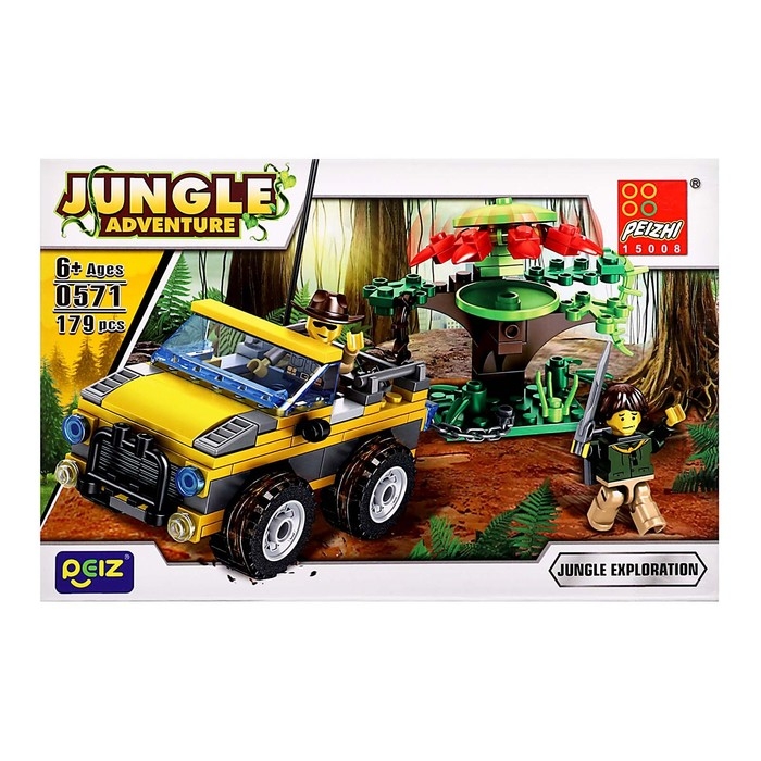 Конструктор Джунгли &laquo;Исследователи&raquo;, 179 деталей