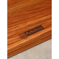 Блюдо - поднос для сервировки и подачи Adelica, 21&times;15&times;2 см, дуб