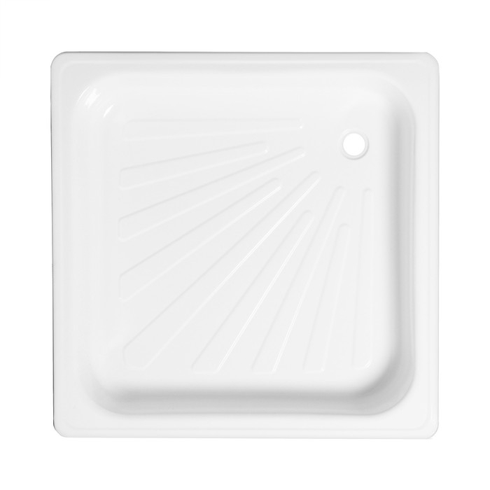 Поддон душевой стальной Ligeya, эмалированный, 700х700х150 мм, без сифона Поддон душевой стальной Ligeya, эмалированный, 700х700х150 мм, без сифона