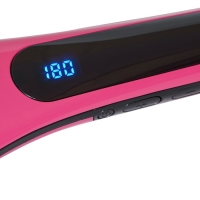 Стайлер Galaxy LINE GL 4635, 50 Вт, керамическое покрытие, до 230 &deg;C, розово-чёрный