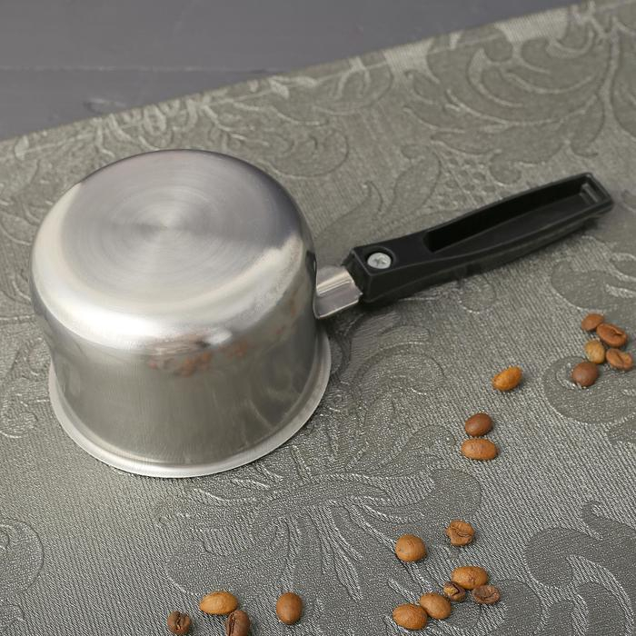 Набор турок для кофе из нержавеющей стали с ручками &laquo;Аромат&raquo;, 4 предмета: 300 мл, 250 мл, 180 мл, 140 мл