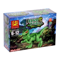 Конструктор блочный &laquo;Динозавры&raquo;, 12 видов, МИКС