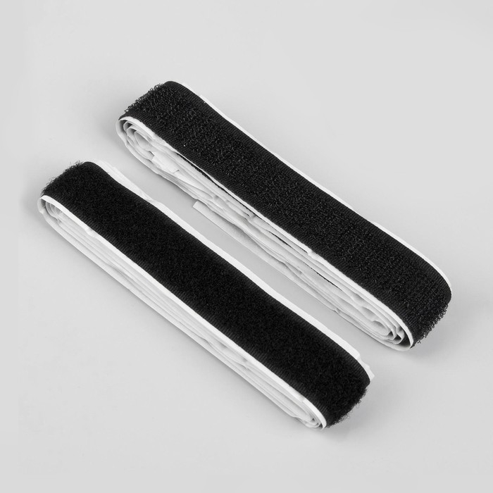 Липучка на клеевой основе, 20 мм × 100 ± 5 см, цвет чёрный Липучка на клеевой основе, 20 мм × 100 ± 5 см, цвет чёрный