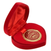 Медаль в бархатной коробке &laquo;Любимая бабушка&raquo;, d= 5 см