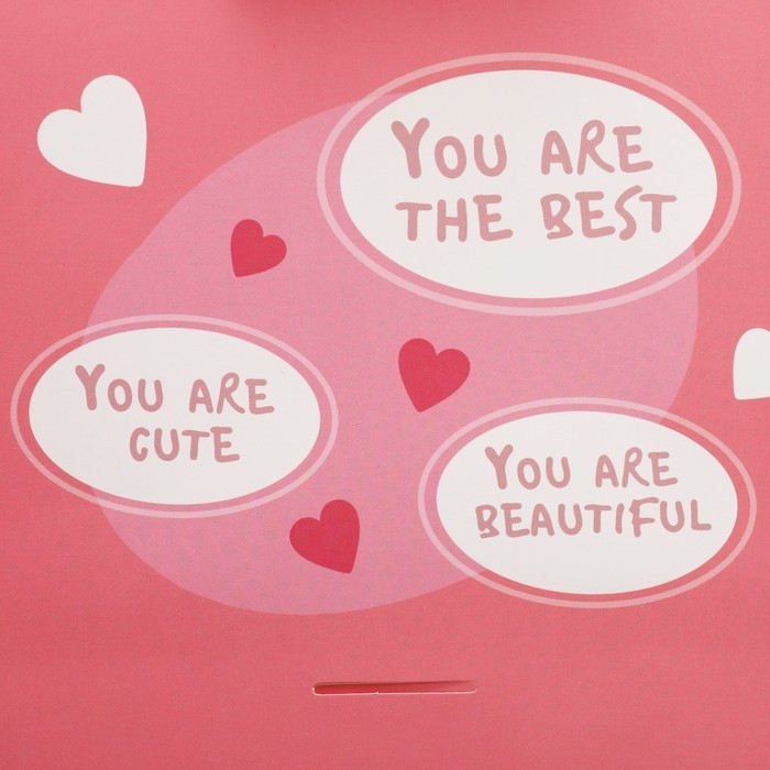 Пакет подарочный с формовым клапаном, упаковка, &laquo;Котик&raquo;, 23 х 27 х 11.5 см