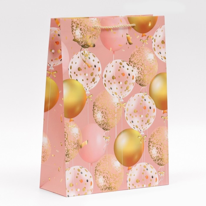 Пакет ламинированный &laquo;Шарики&raquo;,  30 &times; 41,5 &times; 12 см