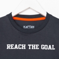 Футболка детская с дл.рук. KAFTAN "Trendy" р.30 (98-104), серый