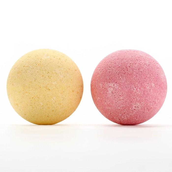 Подарочный набор косметики «Фрут», бомбочки для ванны 2 х 130 г, КЛАДОВАЯ КРАСОТЫ Подарочный набор косметики «Фрут», бомбочки для ванны 2 х 130 г, КЛАДОВАЯ КРАСОТЫ