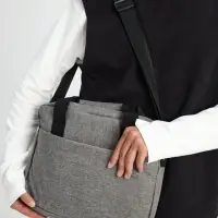 Сумка для ноутбука Delegate, серая Сумка для ноутбука Delegate, серая