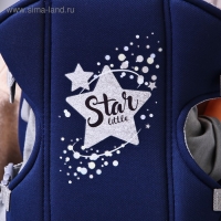 Рюкзак-кенгуру для малыша &laquo;Звёздочка&raquo;, от 3 до 10 кг., цвет синий, Крошка Я