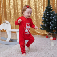 Комбинезон Крошка Я "Winter party", рост 86-92 см, красный Комбинезон Крошка Я "Winter party", рост 86-92 см, красный