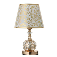 Лампа настольная с подсветкой LED 58081/1 E27 40Вт золото 20,5х20,5х35,5см RISALUX Лампа настольная с подсветкой LED 58081/1 E27 40Вт золото 20,5х20,5х35,5см RISALUX