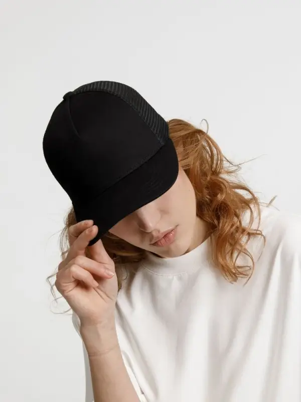 Бейсболка Seguro Air, черная Бейсболка Seguro Air, черная