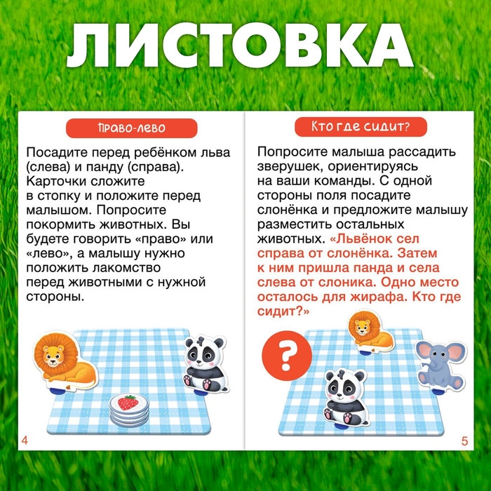 Развивающий набор &laquo;Всё по местам&raquo;, 16 карточек, 10 заданий, 3+