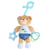 Подвеска мягкая «Мишка», погремушка, прорезыватель, на кроватку, коляску, Mum&Baby Подвеска мягкая «Мишка», погремушка, прорезыватель, на кроватку, коляску, Mum&Baby