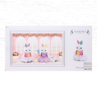 Дом для зверей &laquo;Зайчики: сказочная вилла&raquo;, с набором мебели и аксессуаров