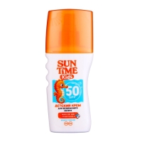 Крем детский для безопасного загара Sun Time Kids SPF 50, 150 мл Крем детский для безопасного загара Sun Time Kids SPF 50, 150 мл