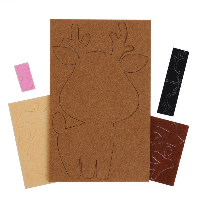 Набор для творчества &laquo;Создай ёлочное украшение из фетра&raquo;