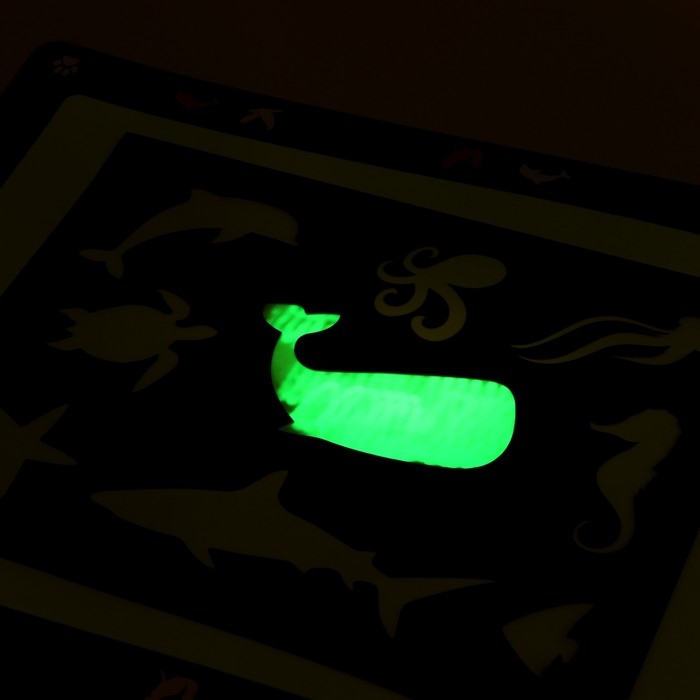 Рисунки светом &laquo;Волшебная кисть&raquo;, зверята