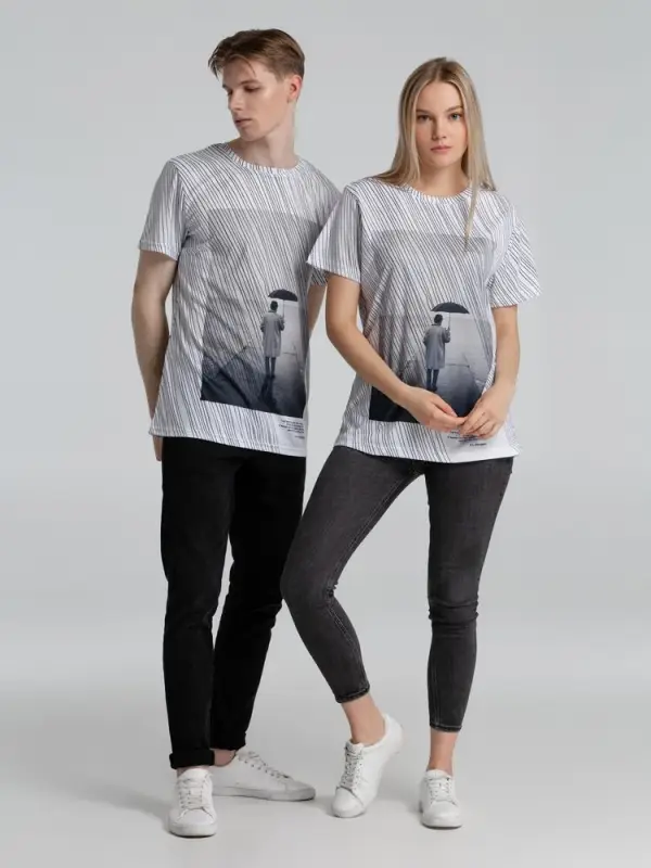 Футболка &laquo;Дождь&raquo;, размер M