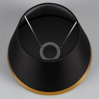 Абажур E27 черный 25х25х19 см Абажур E27 черный 25х25х19 см