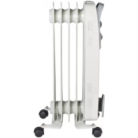Обогреватель "Ресанта" ОМ-5Н, масляный, 1000 Вт, 5 секций, 10 м&sup2;, белый