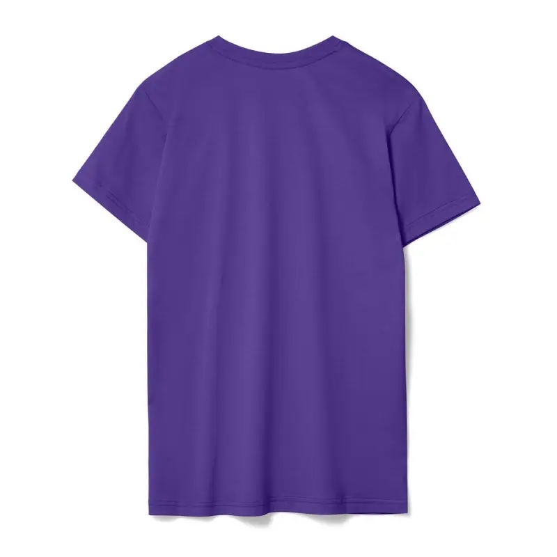 Футболка унисекс T-bolka 160, фиолетовая, размер S