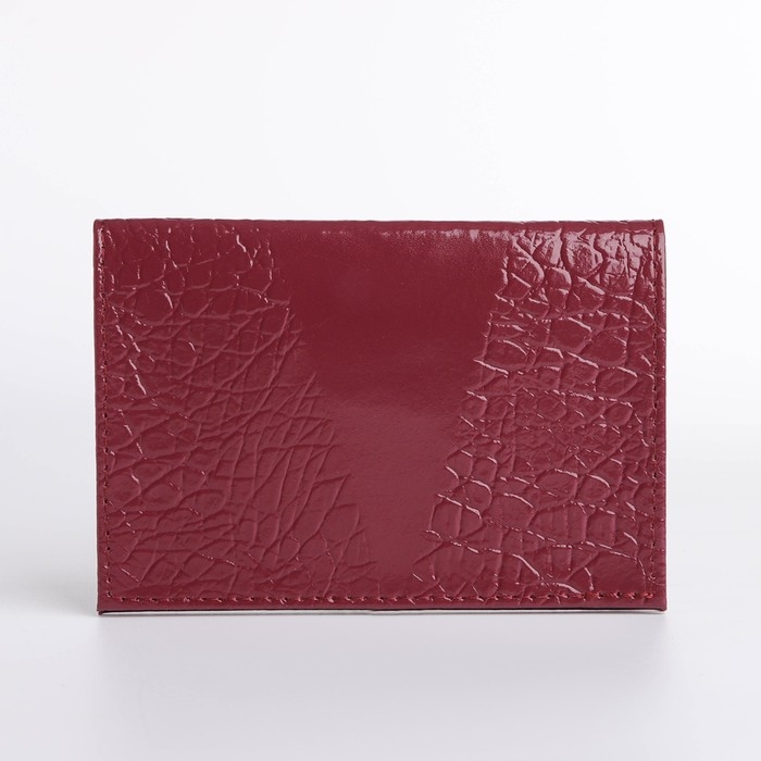 Обложка для паспорта, цвет лиловый