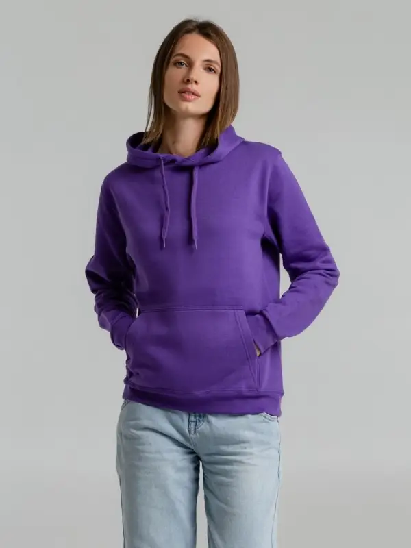 Толстовка с капюшоном Snake II темно-фиолетовая, размер XS