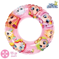 Круг для плавания &laquo;На волне&raquo;, надувной, детский, d=55 см