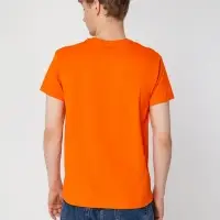Футболка унисекс T-bolka 160, оранжевая, размер L