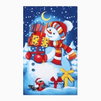 Набор кухонных полотенец Доляна &laquo;Пряничный домик&raquo; 35х60см-2шт, 100% хлопок