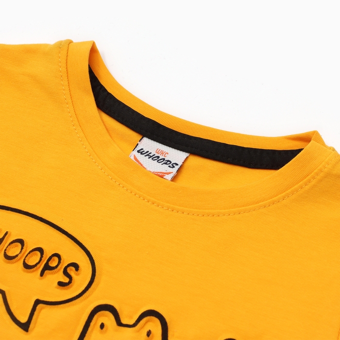 Лонгслив для мальчика, цвет жёлтый, рост 92 см