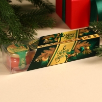 Подарочный набор: крем - мёд &laquo;Чудес&raquo;, вкус: клубника, абрикос, апельсин, малина, 120 г (4 шт. x 30 г).