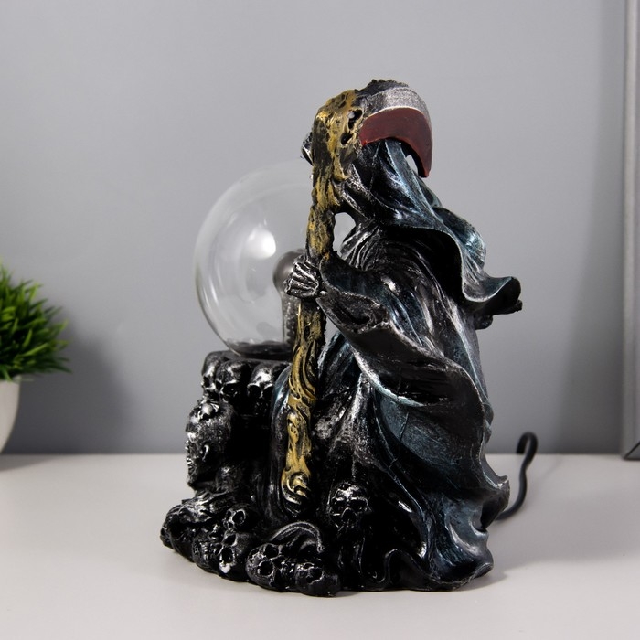 Плазменный шар Плазменный шар "Катикула" серый 20х12х23 см RISALUX