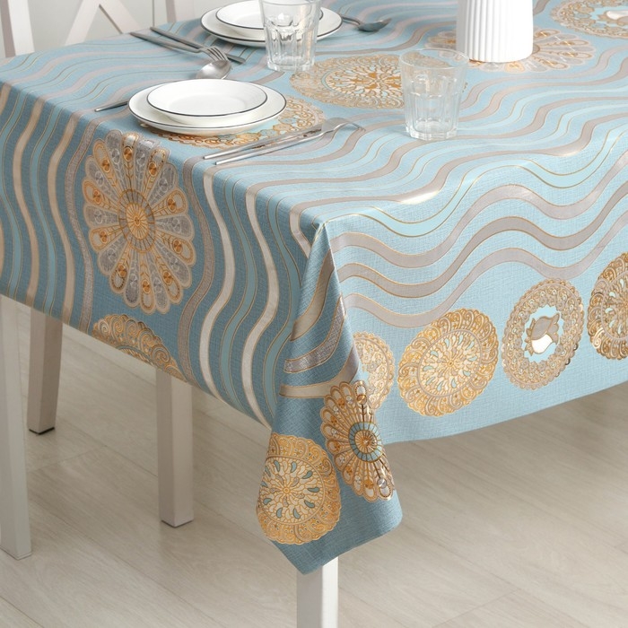 Клеёнка на стол Gaudium, на тканевой основе, рулон 20 метров, ширина 137 см